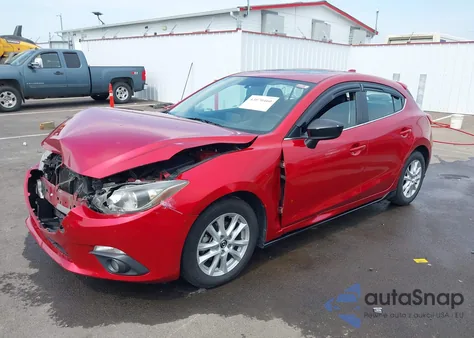 2015 Mazda Mazda3 I Touring из США, поврежденный, VIN JM1BM1L71F1232895